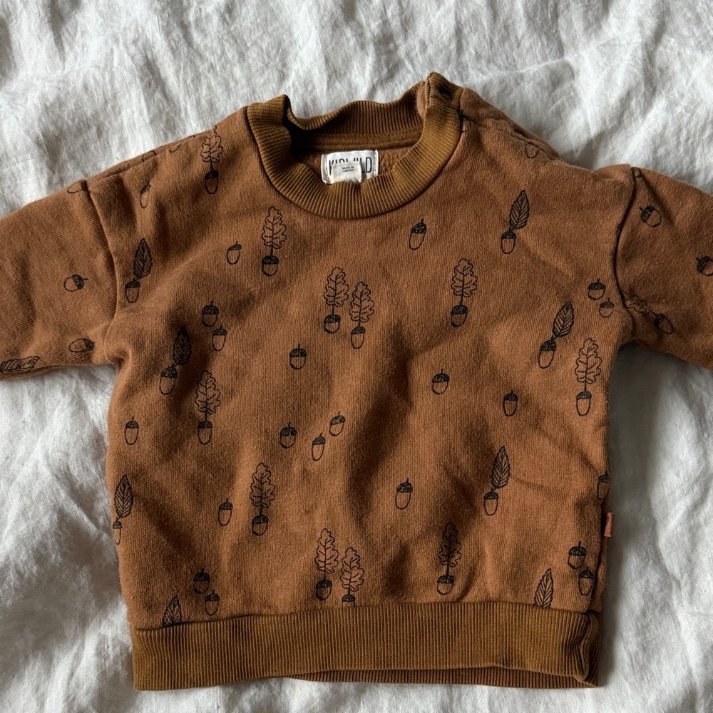KidWild acorn sweater